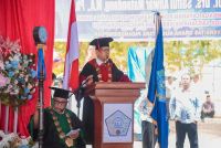 UGN Padangsidimpuan Gelar Wisuda Sarjana dan Pascasarjana, Rektor Luluskan 422 Orang