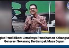 Pegiat Pendidikan: Lemahnya Pemahaman Kebangsaan Generasi Sekarang Berdampak Masa Depan