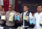 Polrestabes Medan Tangkap Tiga Kurir Narkotika: Musnahkan 19,8 Kg Sabu dan 58.131 Pil Ekstasi