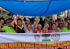 Tolak Eksekusi Lahan Seluas 32 Hektar, Ribuan Warga Desa Helvetia Blokade Jalan Serbaguna