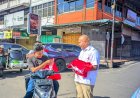 Jelang HUT Ke-80 Kemerdekaan RI, Partai Gerindra Bagikan Bendera Gratis kepada Warga Padangsidimpuan