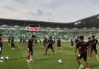 Jelang Bersua Tajikistan, Timnas U-17 Gelar Latihan Perdana di Stadion Utama Sumut