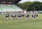Timnas U-17 Uzbekistan Jalani Latihan Perdana di Stadion Mini Pancing