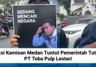 Aksi Kamisan Medan Tuntut Pemerintah Tutup PT Toba Pulp Lestari