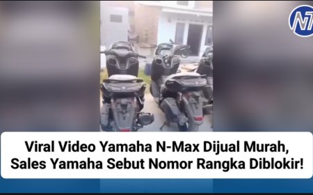 Viral Video Yamaha N-Max Dijual Murah, Sales Yamaha Sebut Nomor Rangka Diblokir!