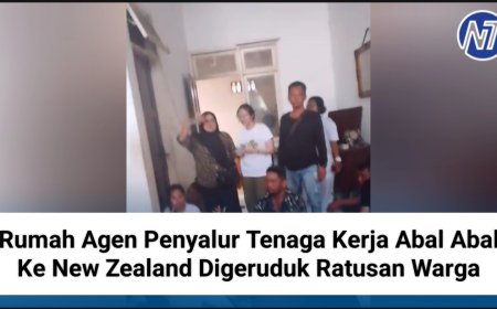 Rumah Agen Penyalur Tenaga Kerja Abal Abal Ke New Zealand Digeruduk Ratusan Warga