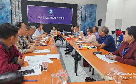 Kongres PWI 2025 Tetapkan DPT dan Jumlah Peninjau