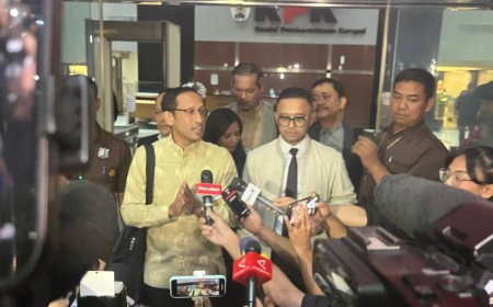 Diperiksa KPK 9 Jam soal Korupsi Google Cloud, Nadiem Makarim: Alhamdulilah Lancar