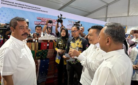 Batik Buatan Warga Binaan Lapas Cipinang Diborong Menteri Agus Andianto