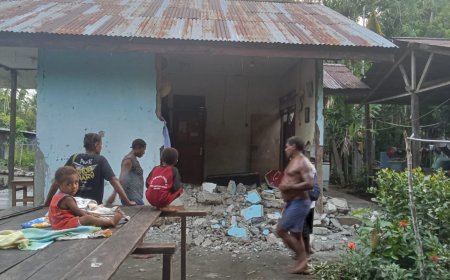 Gempa Bumi Magnitudo 6.4 Sarmi Papua, Sejumlah Fasilitas Rusak