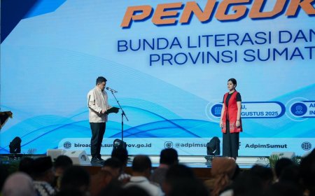 Bobby Nasution Kukuhkan Istrinya Kahiyang Ayu jadi Bunda Literasi dan Bunda PAUD Sumut
