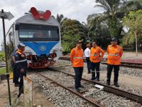 Manajemen KAI Sumut Pastikan Kondisi Jalur Kereta Medan - Rantau Prapat Prima