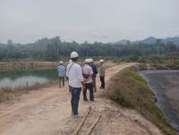 DLHK Sumut Ambil Sampel Pembuangan Limbah PT DMS