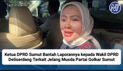 VIDEO, Ketua DPRD Sumut Bantah Laporannya kepada Wakil DPRD Deliserdang Terkait Jelang Musda Partai Golkar Sumut