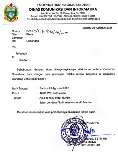 Bobby Nasution Undang Ratusan Pemred Media: Silaturahmi Akbar