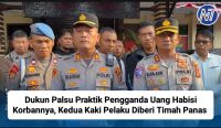 Dukun Palsu Praktik Pengganda Uang Habisi Korbannya, Kedua Kaki Pelaku Diberi Timah Panas