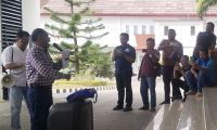 Aliansi Tabagsel Bersatu Gelar Aksi Unjuk Rasa di Kantor Bupati Tapsel