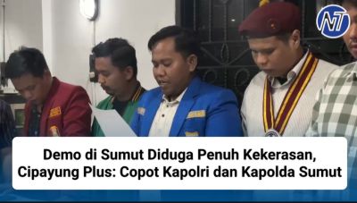 Demo di Sumut Diduga Penuh Kekerasan, Cipayung Plus: Copot Kapolri dan Kapolda Sumut