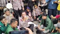 Demo Mahasiswa USU di Polda Sumut, Minta Kapolda Mundur