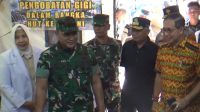 Rayakan Hut Ke-80 TNI, Warga Medan Ikuti Pemeriksaan Kesehatan Gratis Di Lapangan Benteng