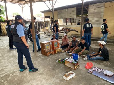 Barak Narkoba Jermal 15 Digerebek Satres Narkoba Polrestabes Medan, 5 Orang Diamankan