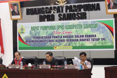 DPRD Samosir Bentuk Pansus PT TPL Tindaklanjuti Keresahan Masyarakat, Ini Strukturnya