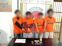 Polres Simalungun Tangkap Empat Pelaku Penyalahgunaan Narkoba