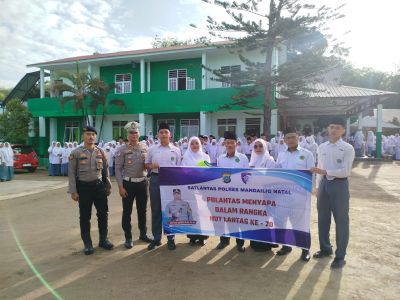 Satlantas Polres Madina Gelar "Goes to School"