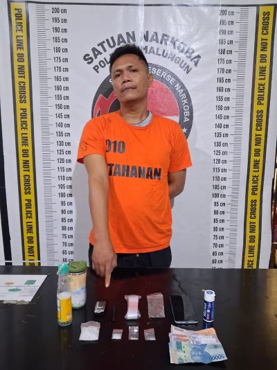 Bandar Narkoba Asal Siantar Ditangkap Satres Narkoba Polres Simalungun saat Akan Transaksi: 16,07 Gram Sabu Ditemukan
