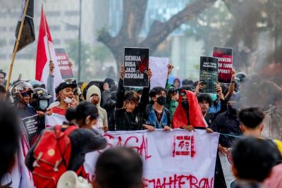 Pelaku Kerusuhan Demo di Bandung Diduga Dibiayai Kelompok Luar Negeri