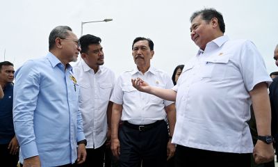 Bobby Dampingi Menko Ekonomi dan Menko Pangan Tinjau Taman Sains Teknologi Herbal dan Hortikultura di Humbahas