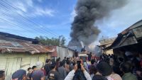 3 Unit Rumah Dilahap Si Jago Merah di Berastagi