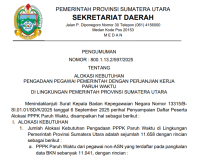Pemprov Sumut Buka Seleksi 11.658 PPPK Paruh Waktu, Ini Penjelasan Status PPPK Paruh Waktu, Jam Kerja hingga Gajinya