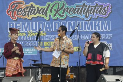 Peringati Sumpah Pemuda, Pemko Medan Gelar Festival Kreativitas Pemuda dan UMKM