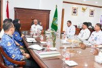 Bahas Kondisi Lapas dan Rutan, Kakanwil Ditjenpas Sumut Temui Wakil Gubernur Sumut
