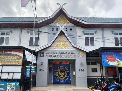 Lapas Klas IIA Bagansiapiapi Tandatangani Komitmen Bersama Teguhkan Integritas