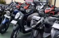 41 Motor Hasil Curian Diamankan Polsek Medan Timur dari Gudang Penadah