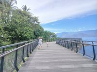 Warga Samosir Lega, Fasilitas Waterfroncity Sudah Diperbaiki