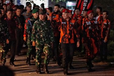 Malam Renungan Suci di Tugu Ampera, Ketua MPW PP Sumut Ijeck Mengenang Perjuangan Kader Pemuda Pancasila Melawan PKI