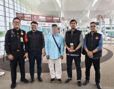 Overstay sampai 375 Hari, Imigrasi Medan Deportasi Warga Negara Malaysia
