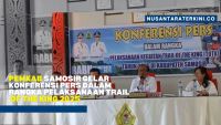 Pemkab Samosir Gelar Konferensi Pers dalam Rangka Pelaksanaan Trail of The King 2025
