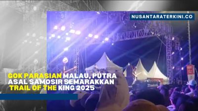 Gok Parasian Malau, Putra asal Samosir Semarakkan Trail of The King 2025