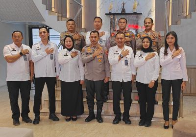 Berkolaborasi Wujudkan Warga Binaan, Kepala Rutan Kelas I Medan Bersama Rombongan Berkunjung ke Mapolrestabes Medan