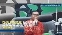 Pangi Chaniago: Dana Rp234 Triliun Mengendap di Bank Daerah, Ini Musibah Bagi Negara