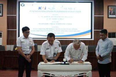 KAI dan Kejati Sumut Jalin Kerja Sama Penanganan Masalah Hukum Perdata dan Tata Usaha Negara