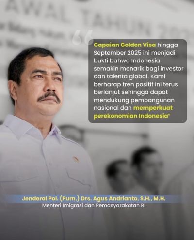 Golden Visa Melonjak, Indonesia Makin Seksi