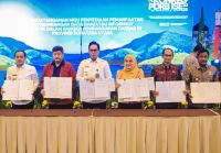 Ikuti Konreg PDRB- ISE 2025 se- Sumatera, Rico Waas dan BPS Tandatangani MoU Penyediaan Pemanfaatan Pengembangan Data
