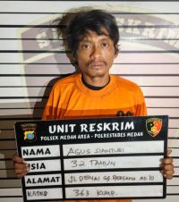 Curi Handphone Untuk Beli Sabu, Pria Pengangguran Tak Berkutik Dibekuk Polisi
