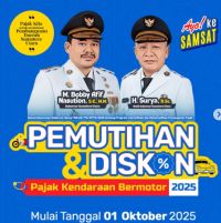 Hore.. Pemprov Sumut Gelar Pemutihan dan Diskon Pajak Kendaraan Bermotor Mulai 1 Oktober, Bebas Denda hingga Diskon 5 Persen
