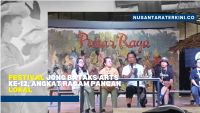 Festival Jong Bataks Arts ke-12 Angkat Ragam Pangan Lokal
